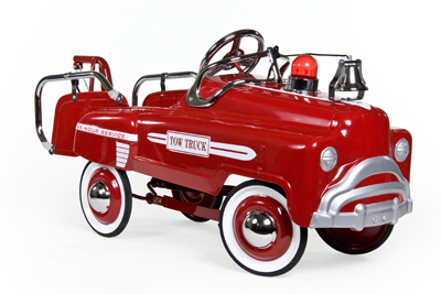 pedal car red