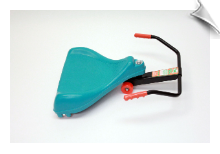 Original Flying Turtle Scooter - Teal Blue Original Flying Turtle Scooter - Teal Blue