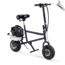 MotoTec 49cc Gas Mini Bike Black MotoTec 49cc Gas Mini Bike Black